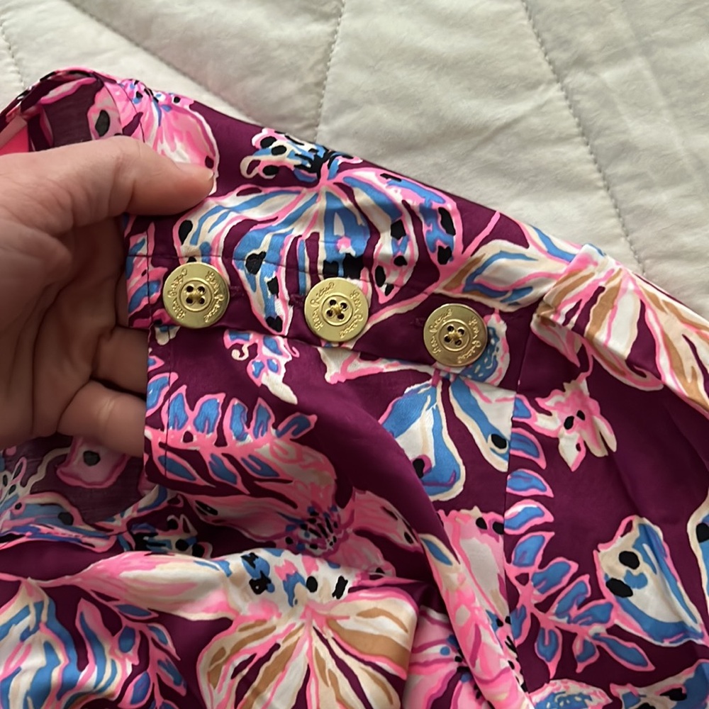 NWT Lilly Pulitzer LEOLYNN MAXI - TROPICAL WITH A TWIST size 12 - Picture 9 of 16